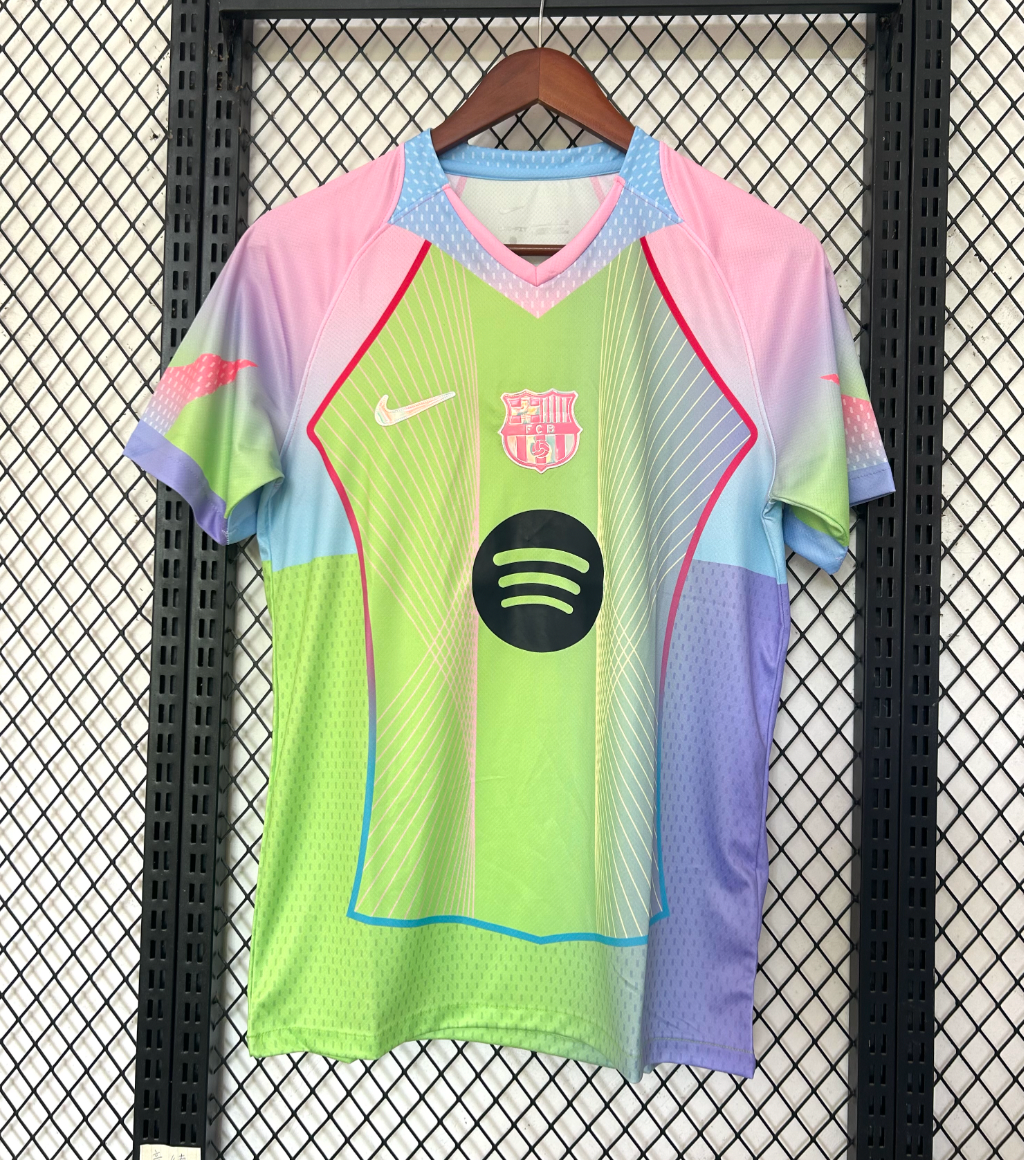 FC Barcelona Limettengrünes Sonderedition Trikot 2025/2026