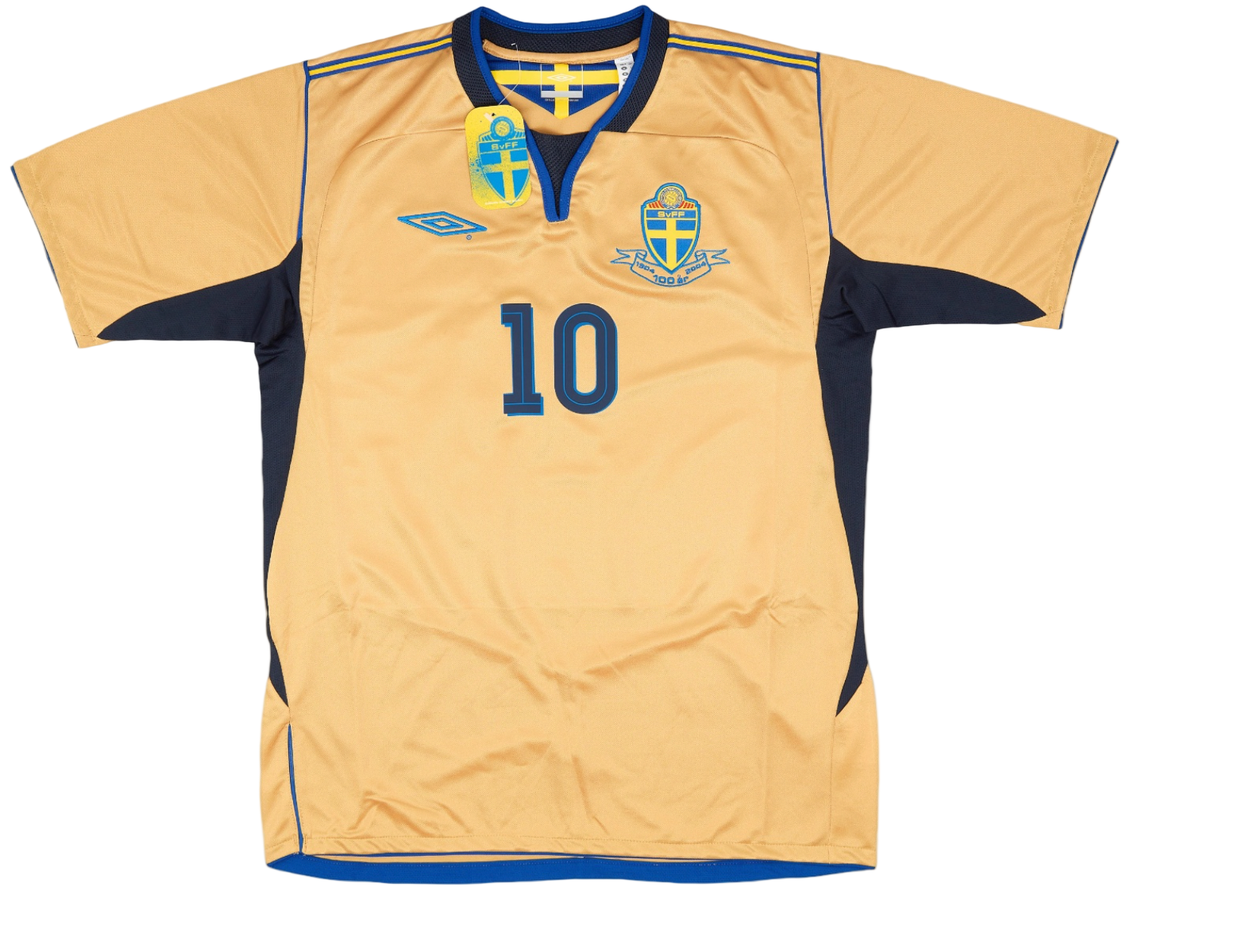 Schweden 2004 Retro-Trikot Auswärts