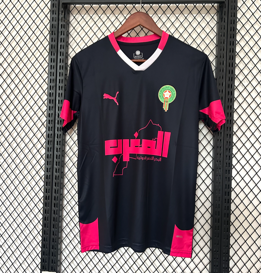 Camisola Edição Especial Preta Marrocos 2026