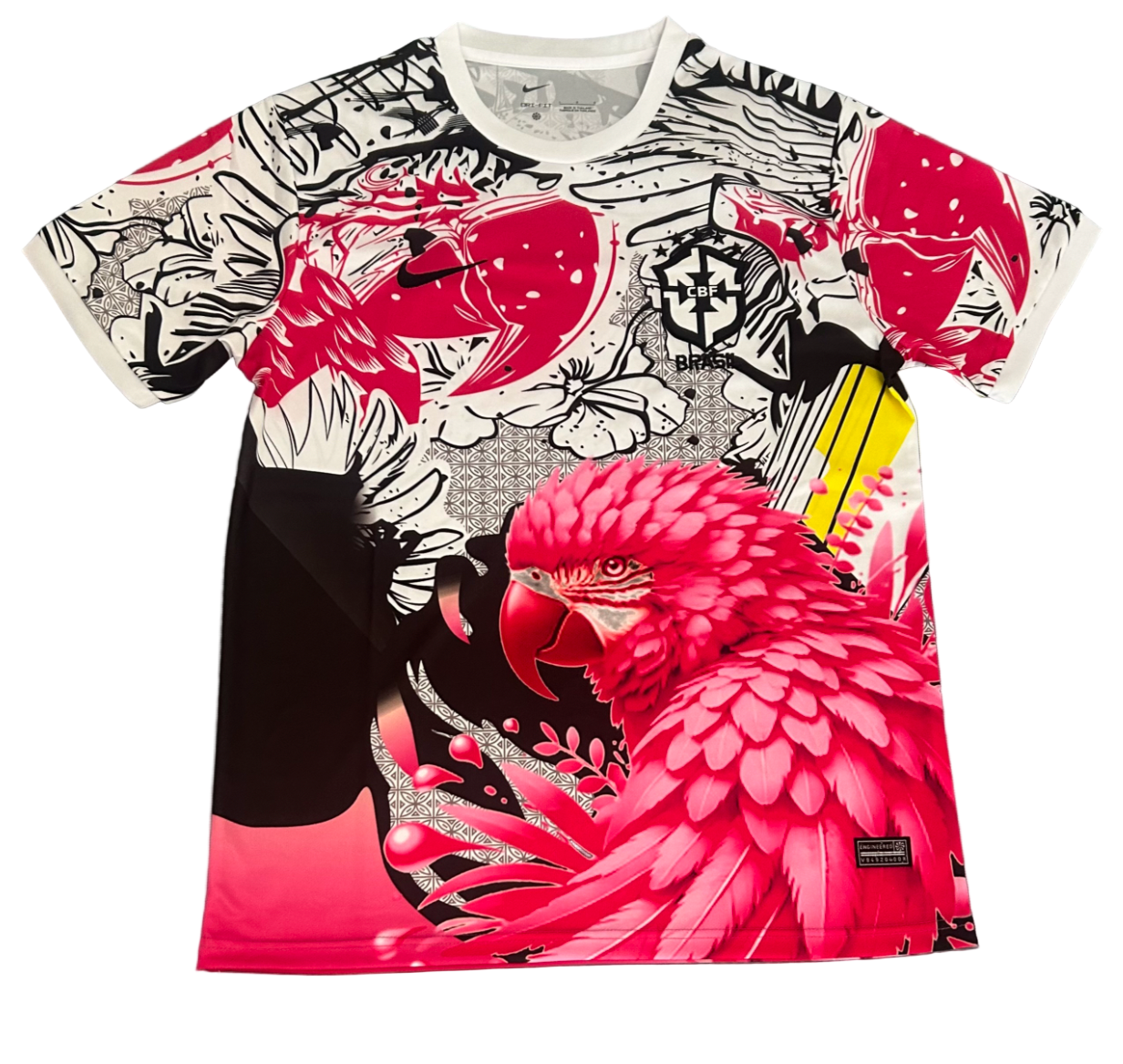 Maglia Pappagallo Rosa Brasile Edizione Speciale 2026