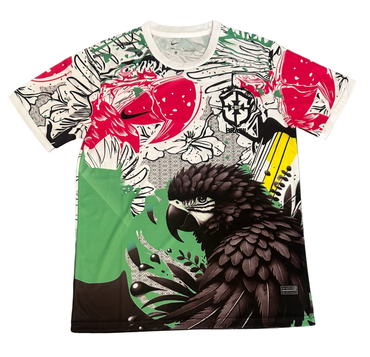 Maglia Brazil Black Parrot Edizione Speciale 2026
