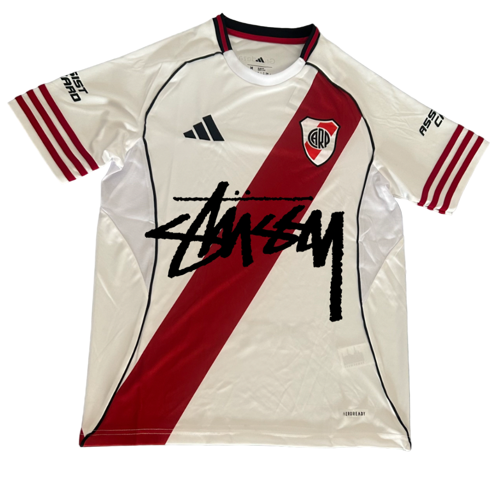 River Plate X Stussy Special Edition shirt