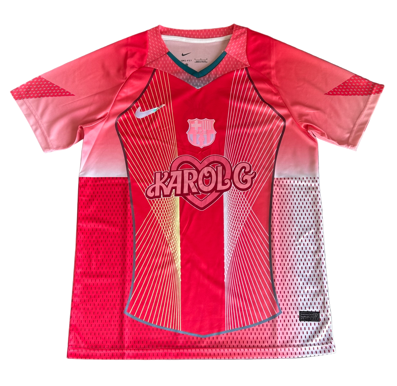 Maillot Rose Édition Spéciale FC Barcelone Karol G