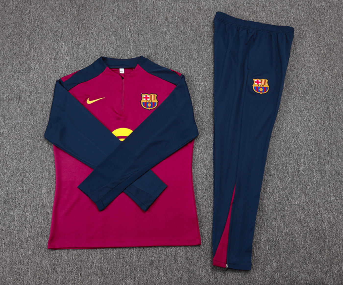 FC Barcelona 2025/2026 Roter Trainingsanzug