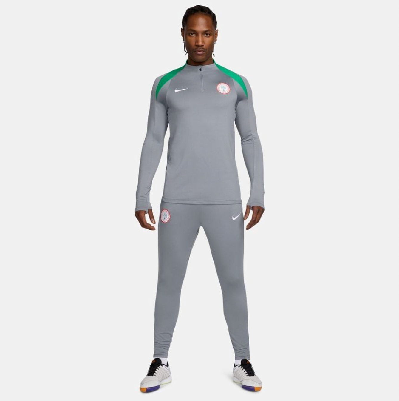Fato de Treino Cinzento Nigéria 2025/2026