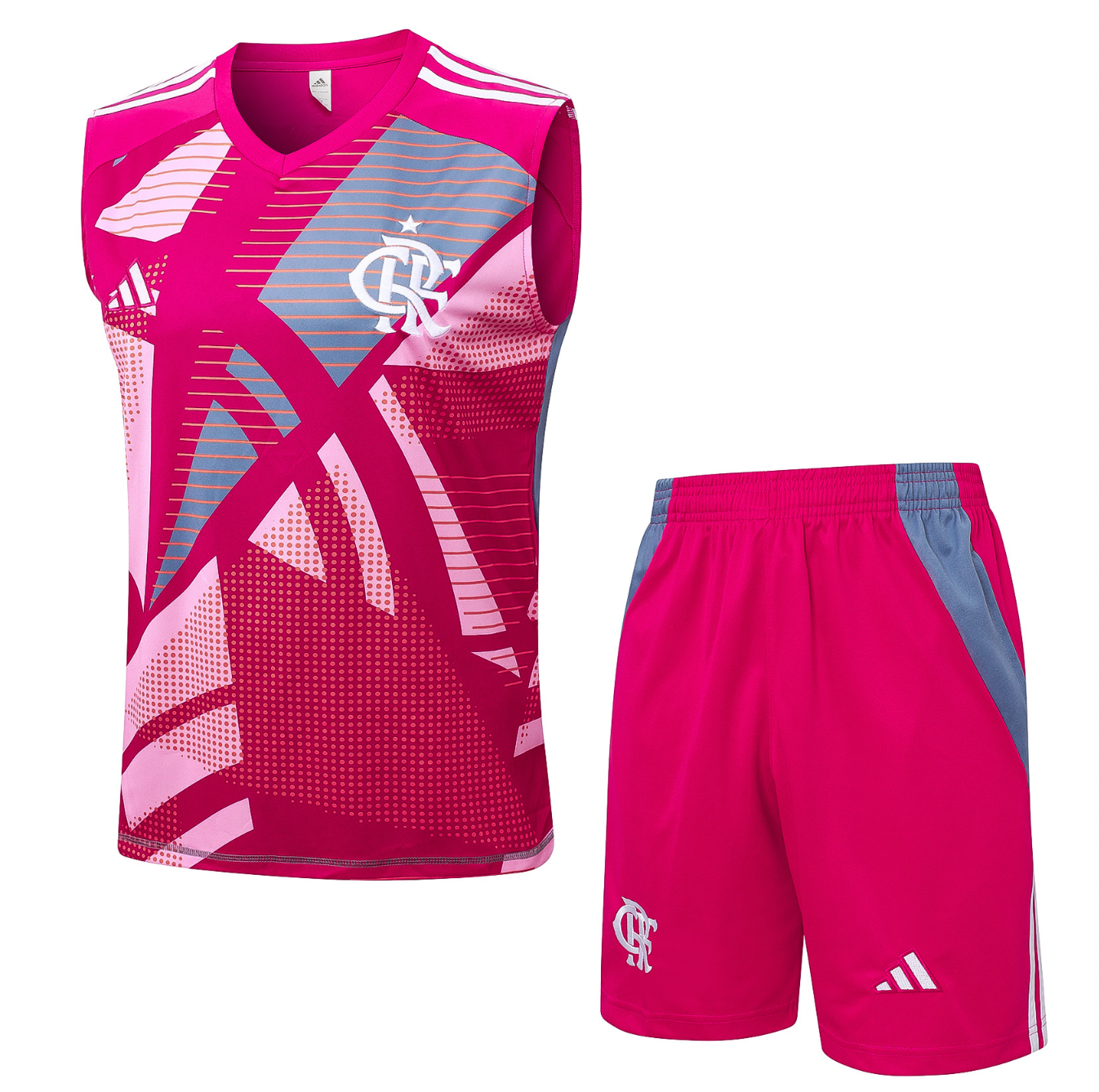 Flamengo 2025/2026 Roze Mouwloze Trainingsset