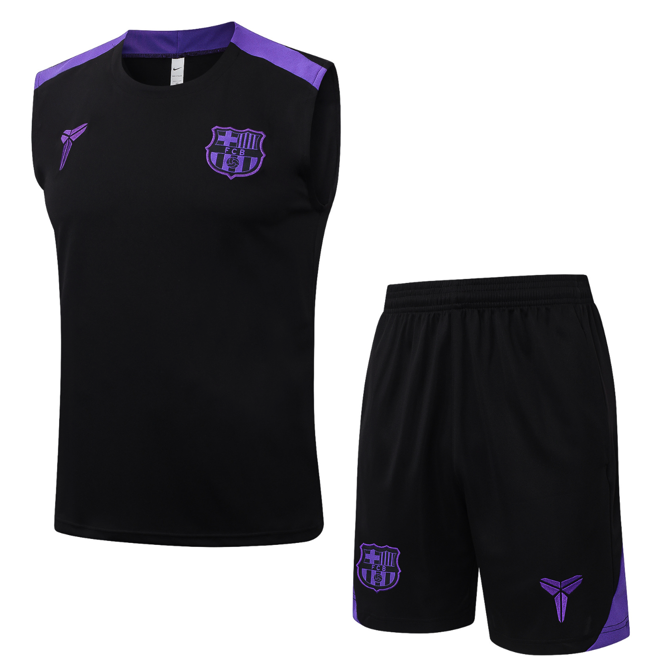 Conjunto de Treino Sem Mangas Mamba FC Barcelona 2025/2026