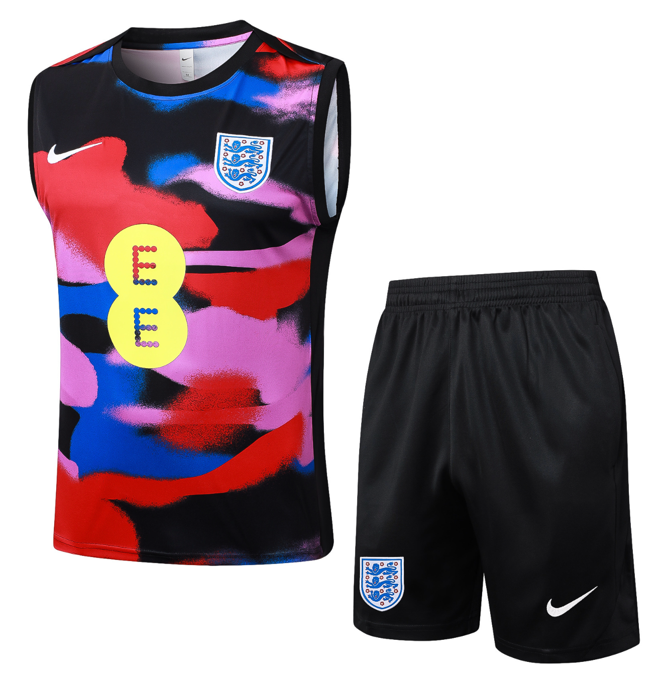 Conjunto de entrenamiento de verano sin mangas de Inglaterra 2025/2026