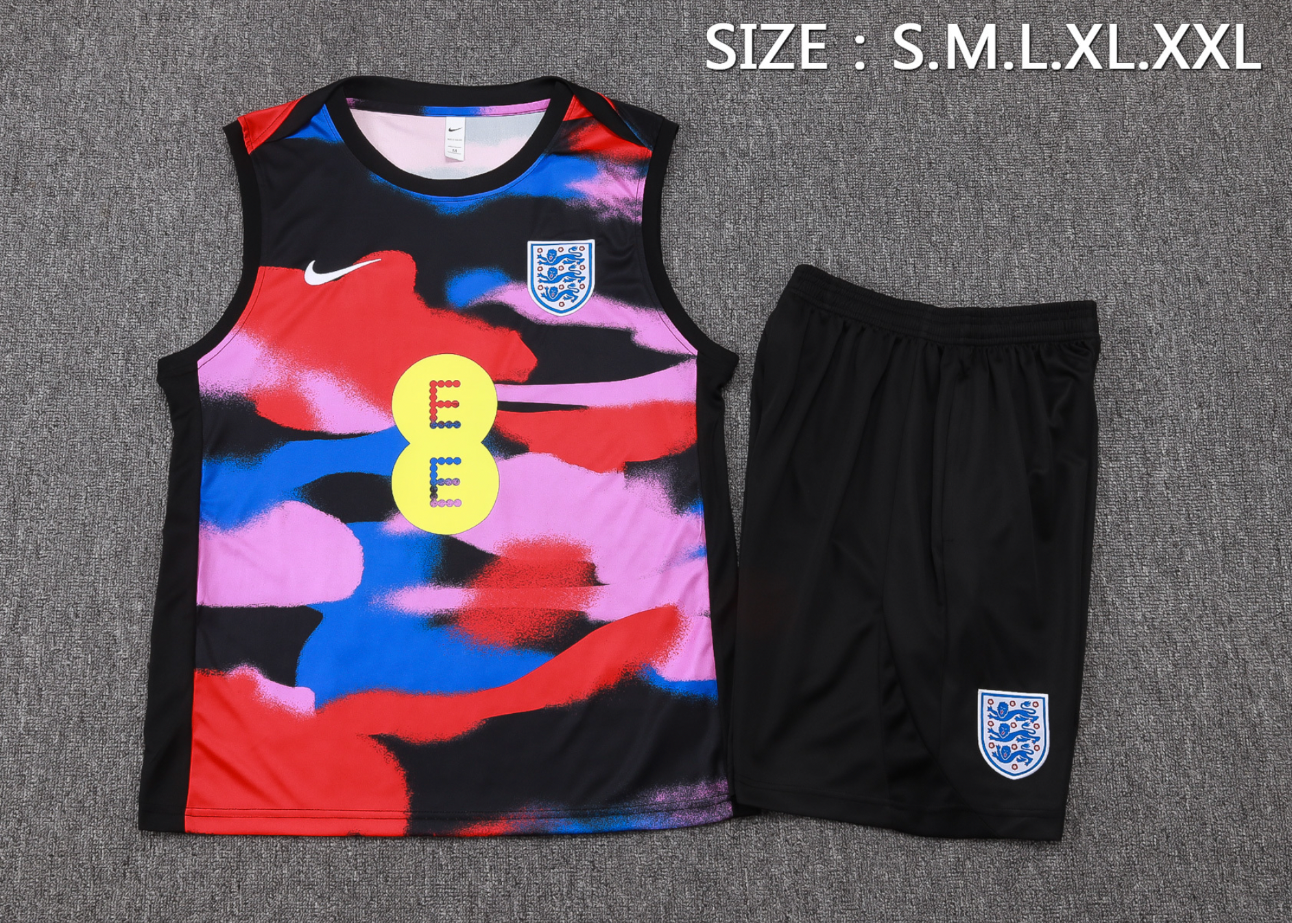 Conjunto de entrenamiento de verano sin mangas de Inglaterra 2025/2026