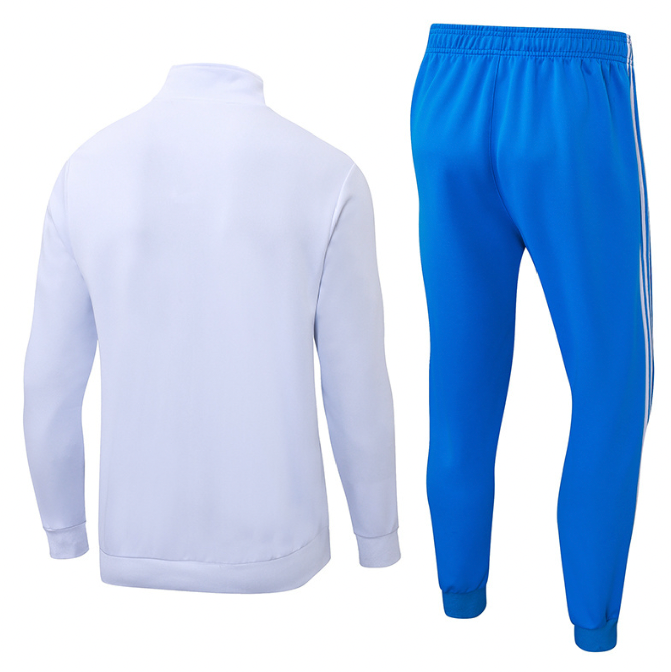 Real Madrid 2025/2026 Weiß-blauer Trainingsanzug