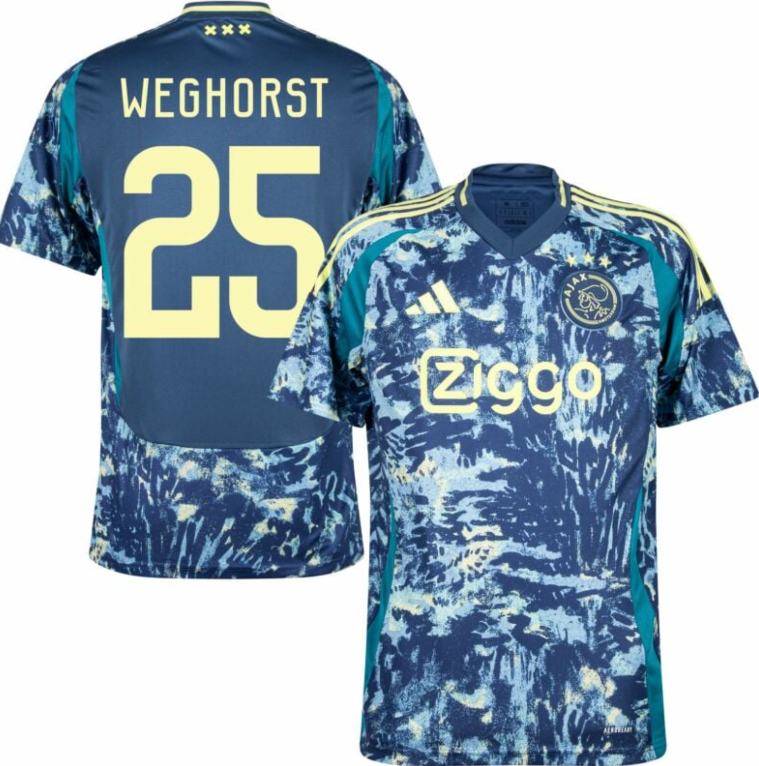 Camiseta visitante del Ajax 2024/2025