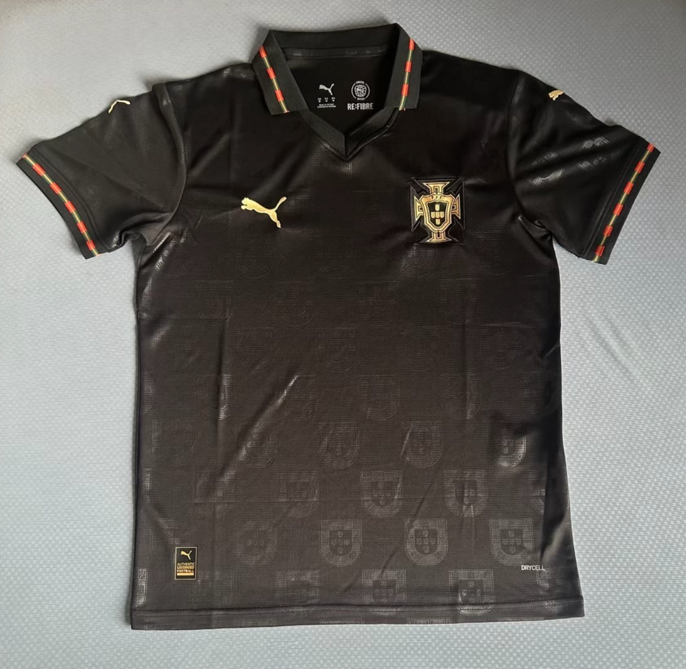 Portugal 2026 Speciale Editie Eusébio Uitrusting – “Pantera Negra” (Zwart Shirt)