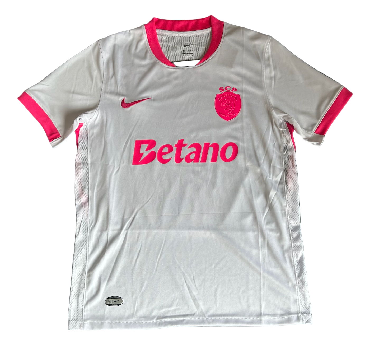 Maglia Sporting Lisbona Bianca e Rosa 2026