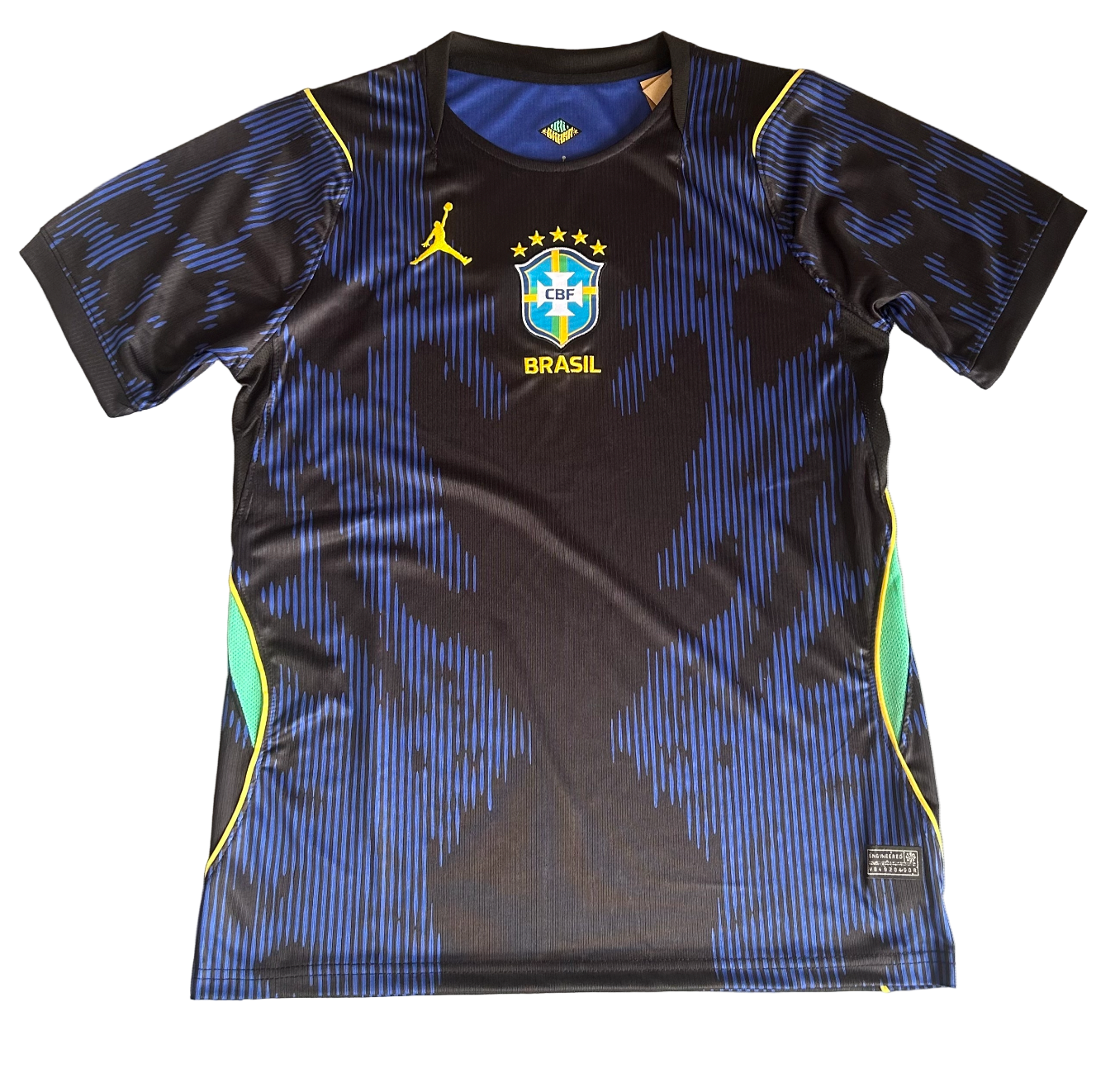 Brasile Maglia Leopardo Blu Speciale 2026