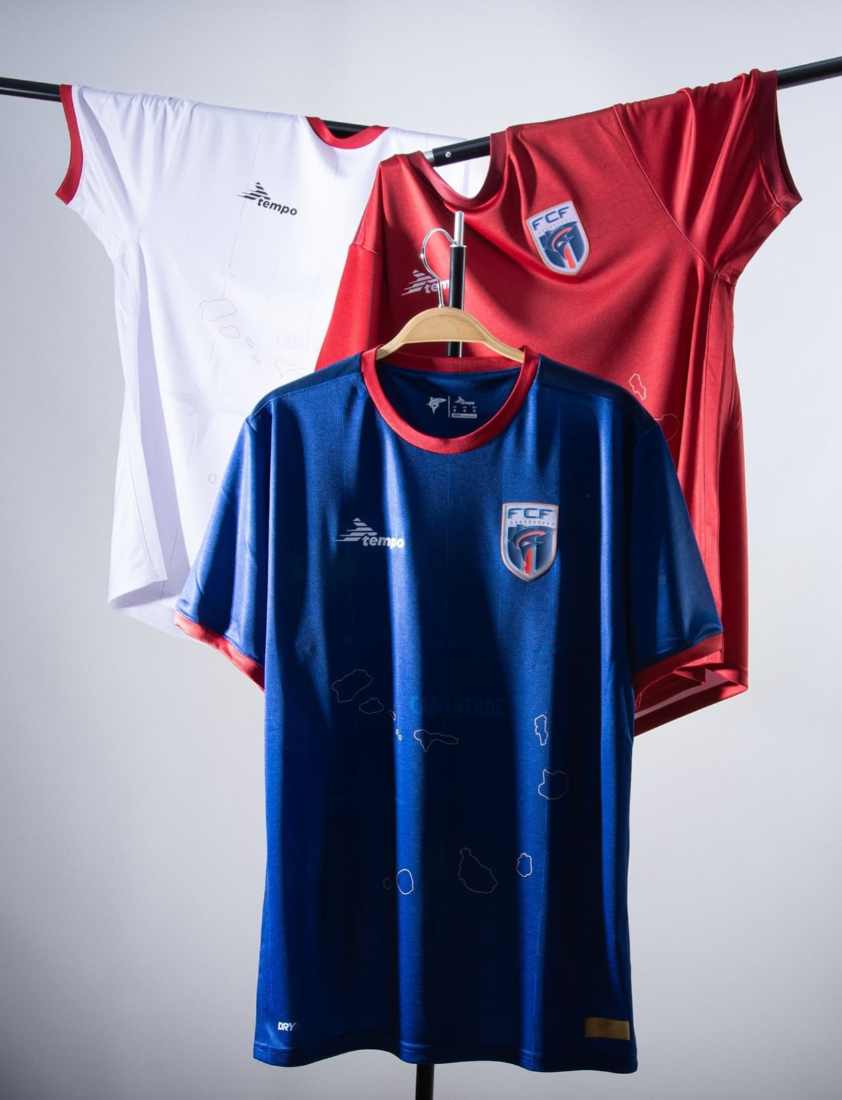 Maillot Domicile Cap-Vert Coupe du Monde 2026