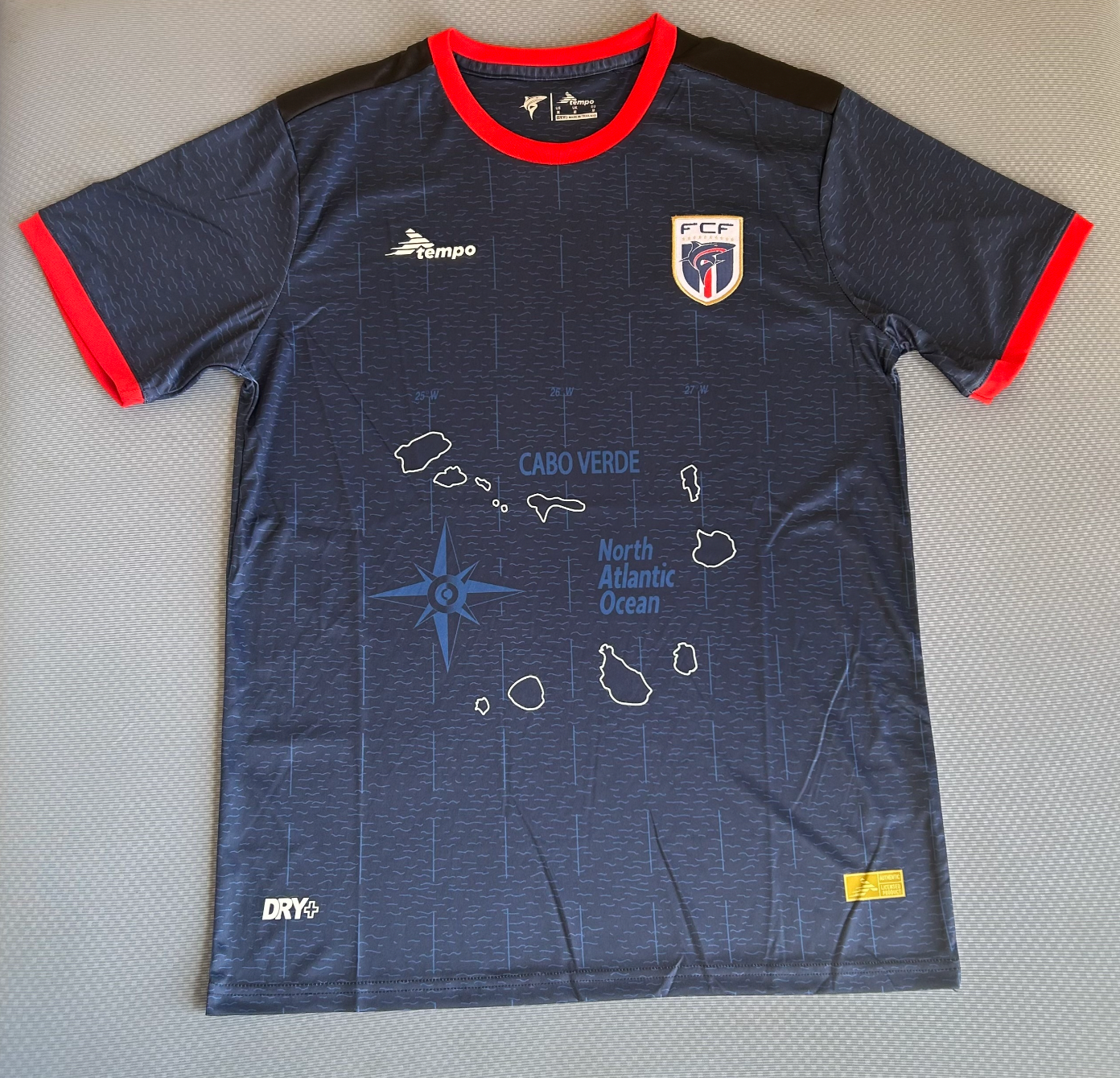Maillot Domicile Cap-Vert Coupe du Monde 2026