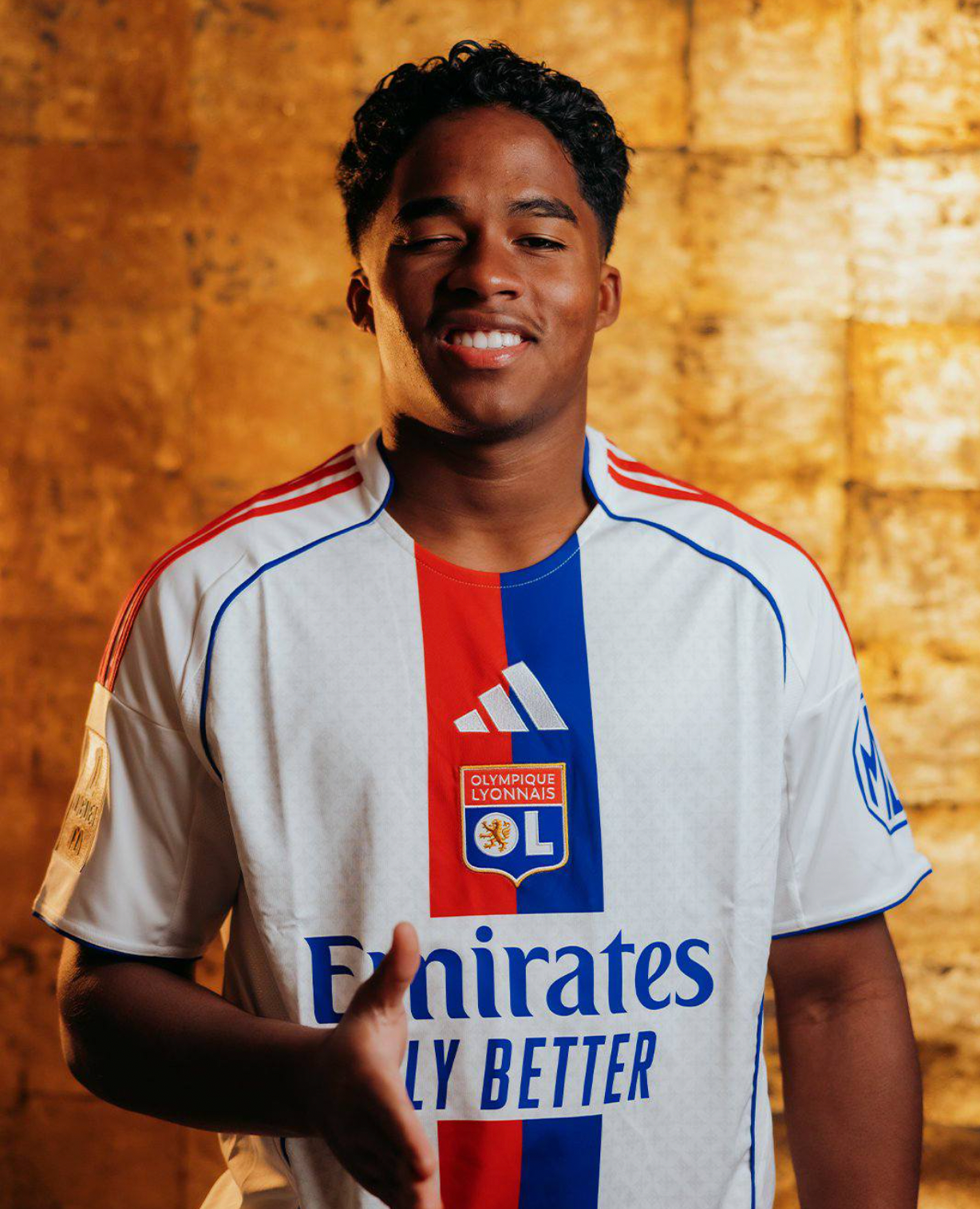 Olympique Lyonnais 2025/2026 home jersey