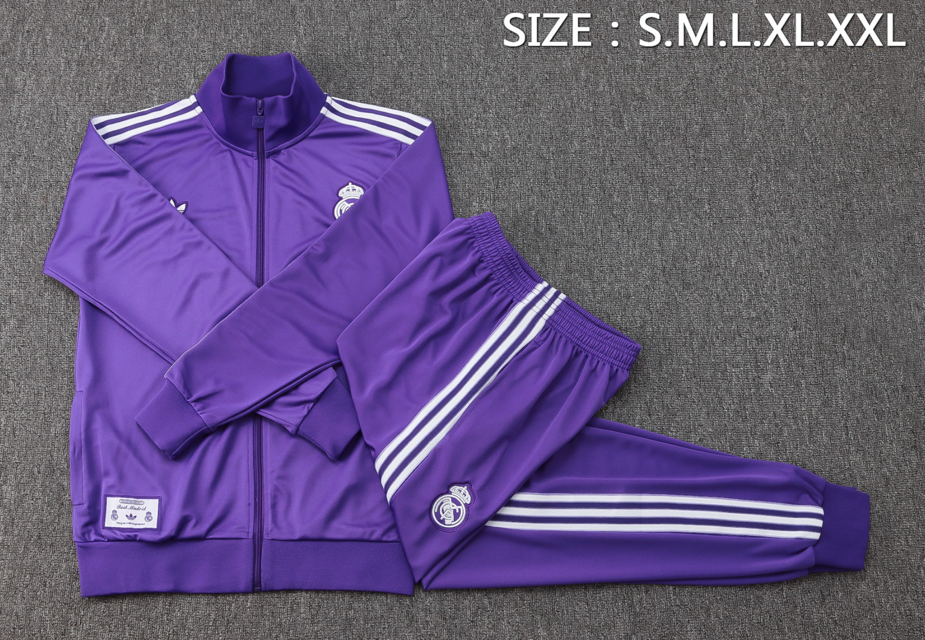 Real Madrid Icons Trainingsanzug Lila 2026