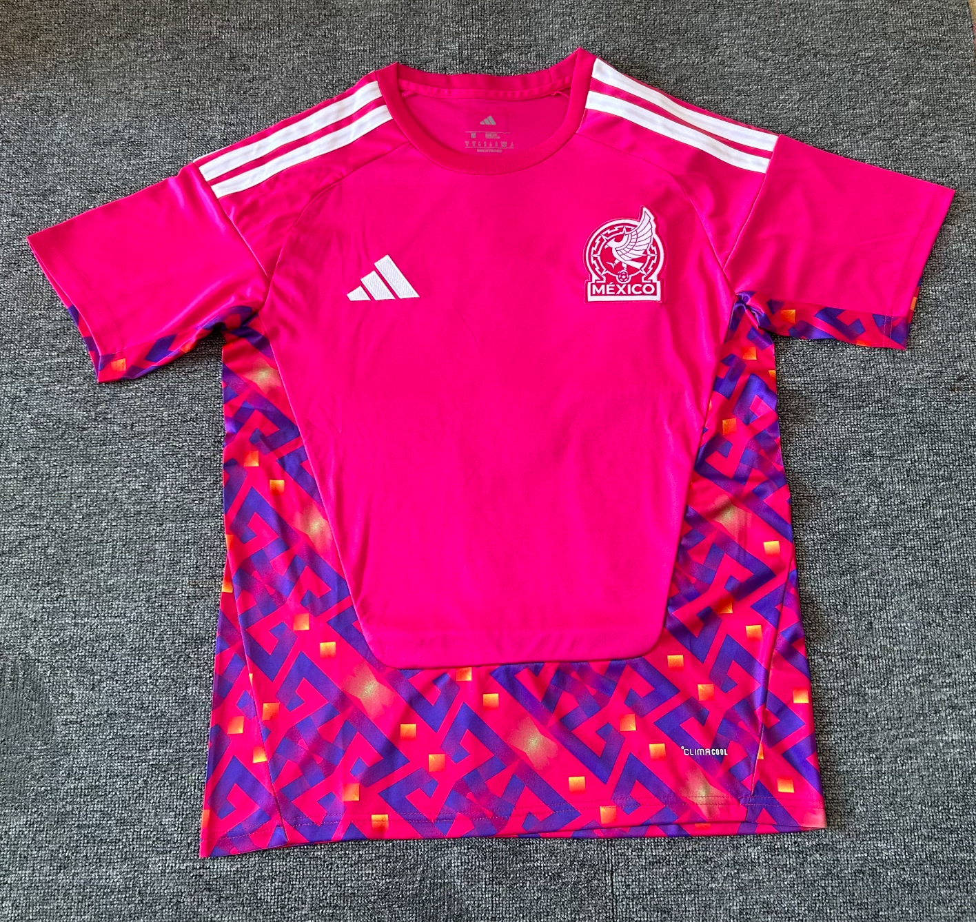 Maillot Gardien Rose Mexique 2026