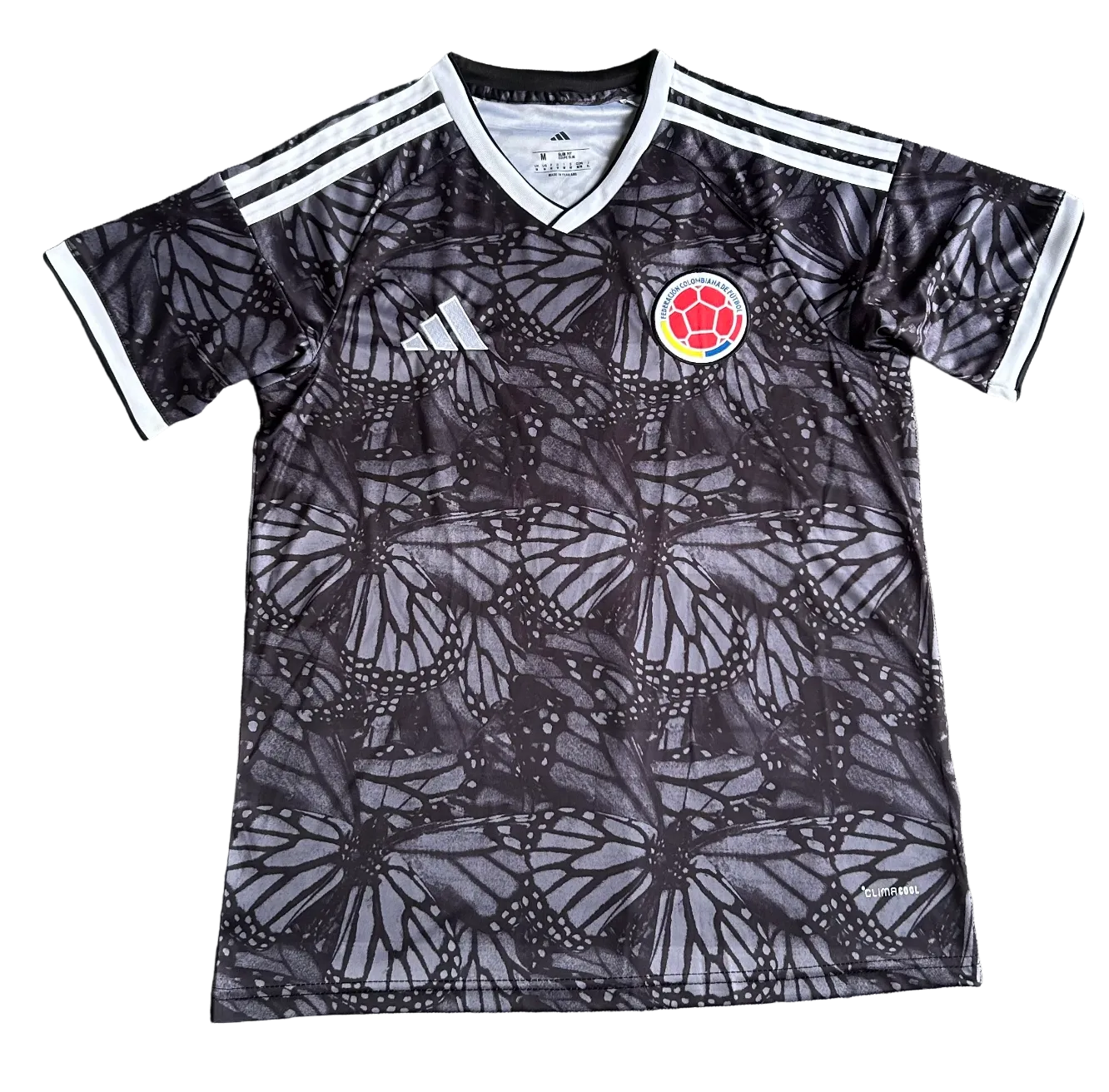 Colombia 2026 Zwart Vlinder Shirt