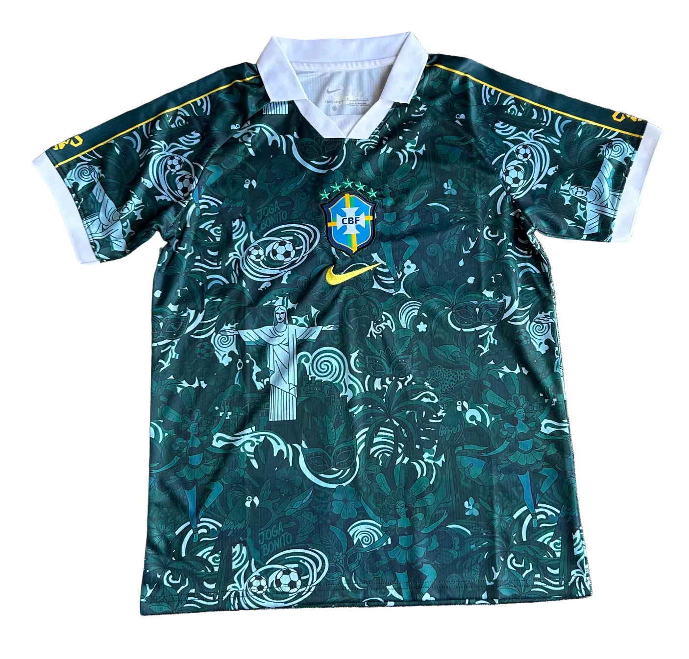 Camisola Brasil Jungle Joga Bonito 2026 Edição Limitada