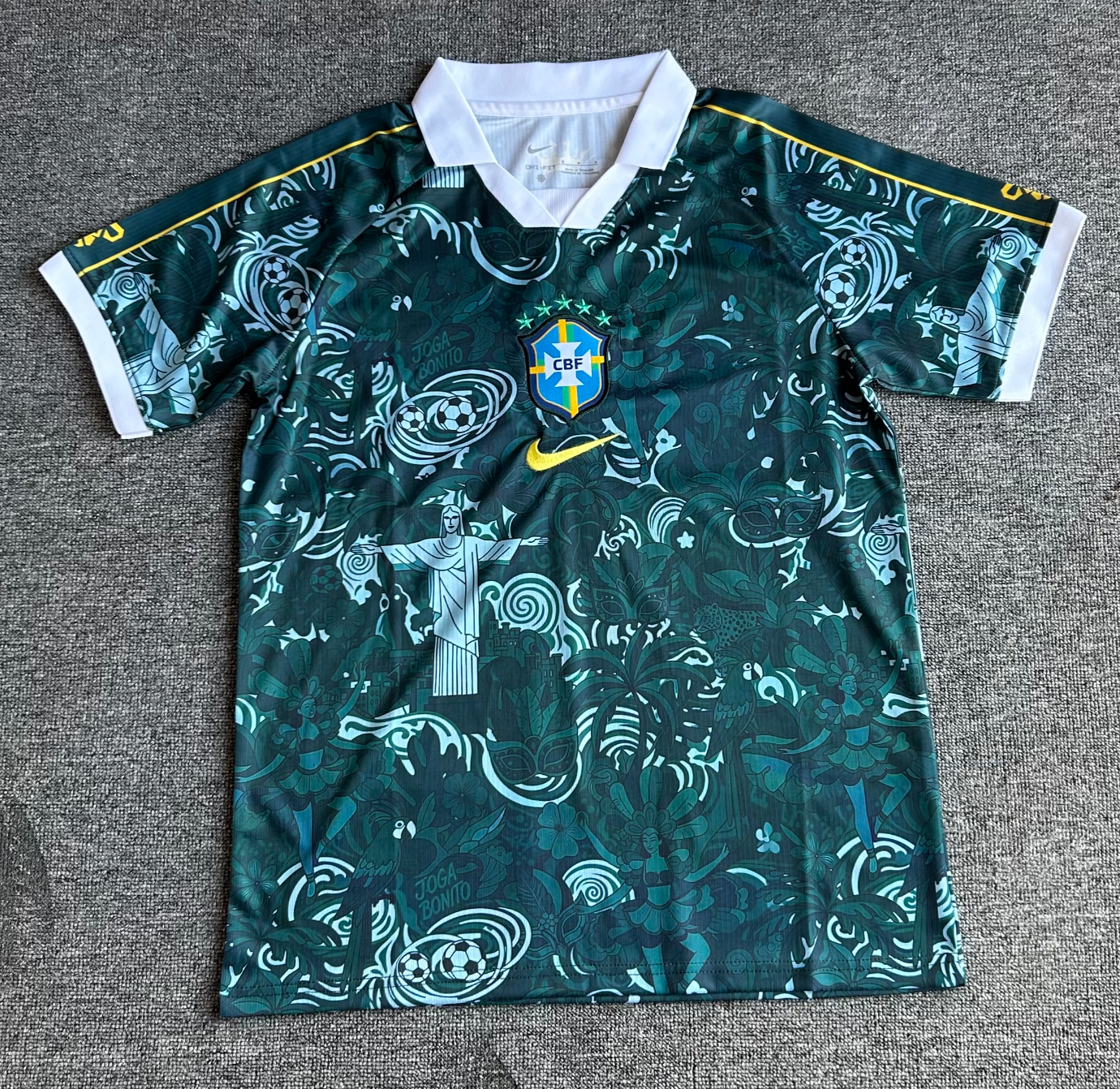 Camisola Brasil Jungle Joga Bonito 2026 Edição Limitada