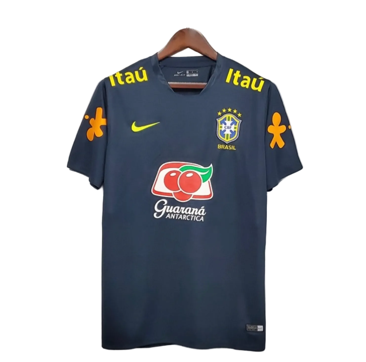 Camisola Guaraná Cinzento Escuro Brasil