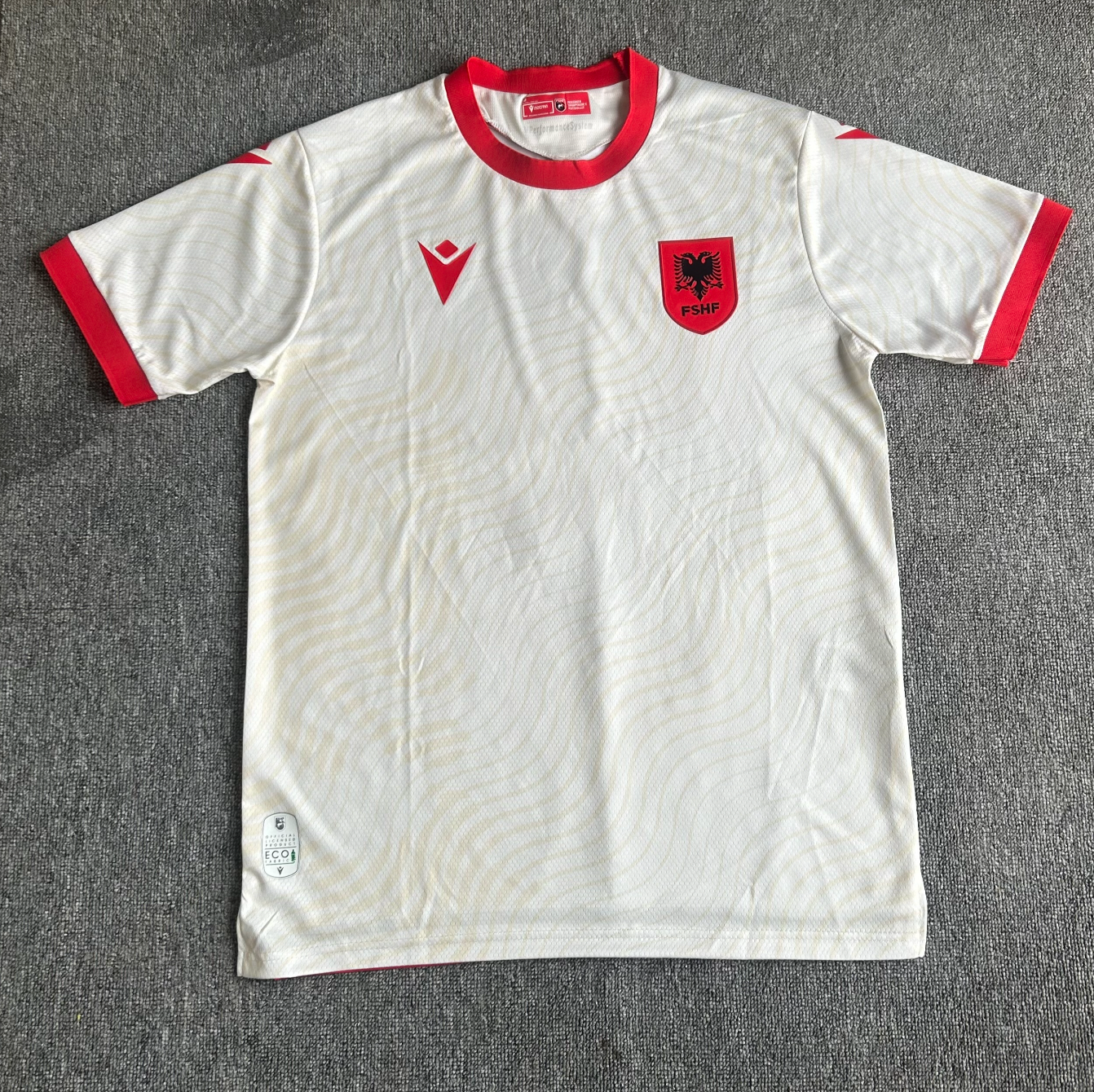 Camiseta de visitante Albania 2027
