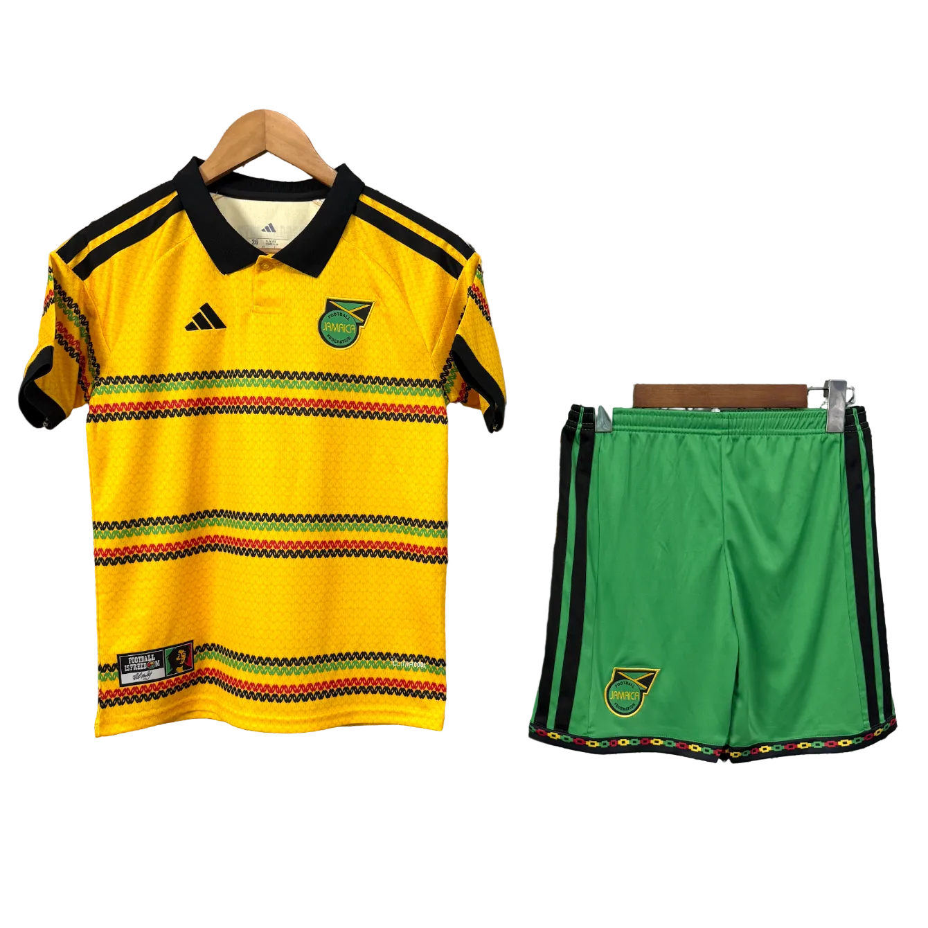 Camiseta infantil local Jamaica edición Copa Mundial 2026