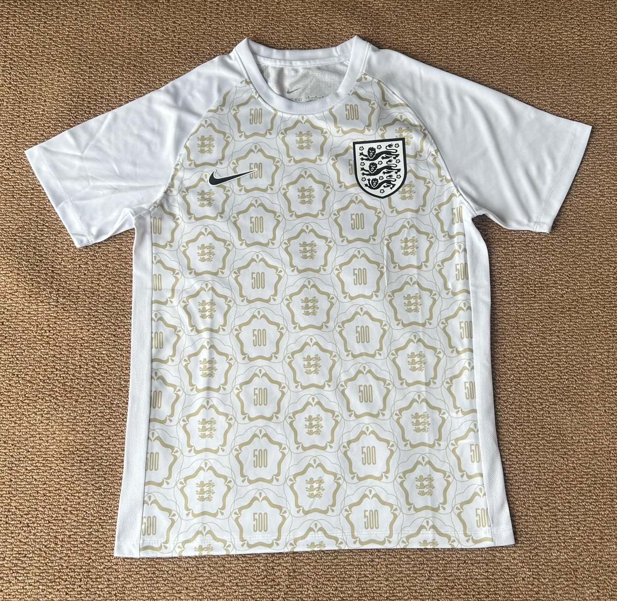 England 2026/2027 White Pre-Match Jersey