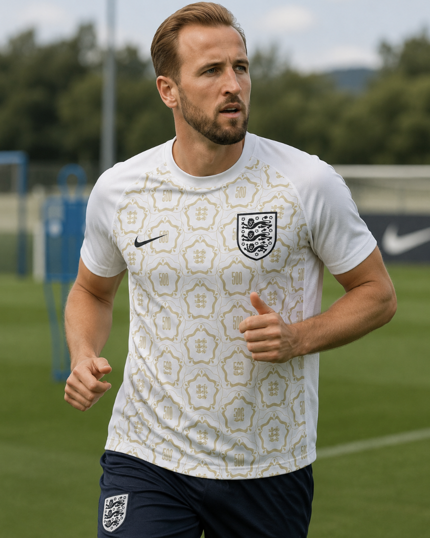 Camisola pré-jogo branca Inglaterra 2026/2027