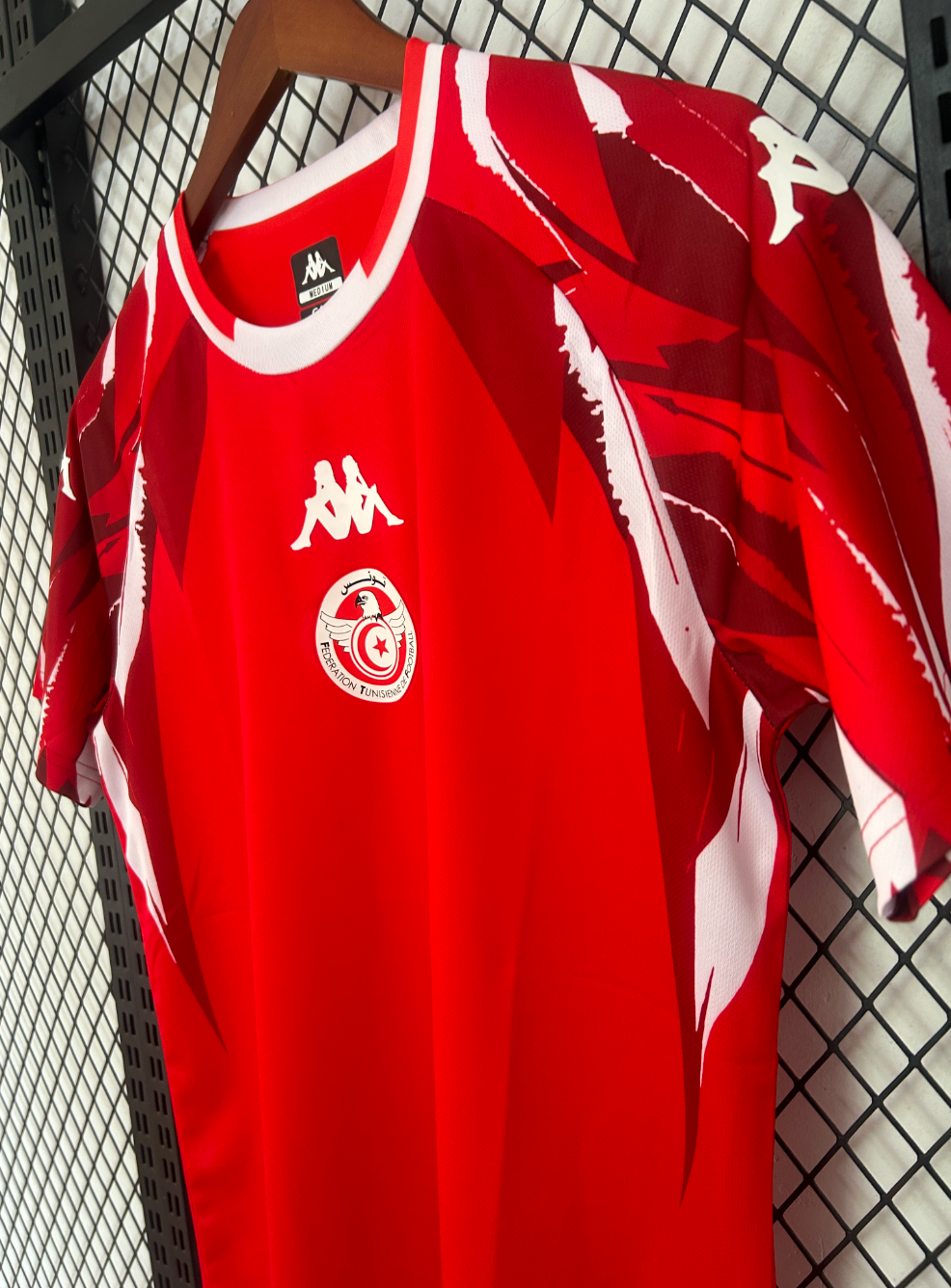 Tunisia 2027 Red Jersey