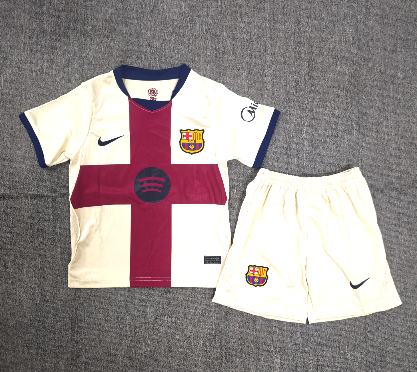 FC Barcelona Red Cross Kids Jersey