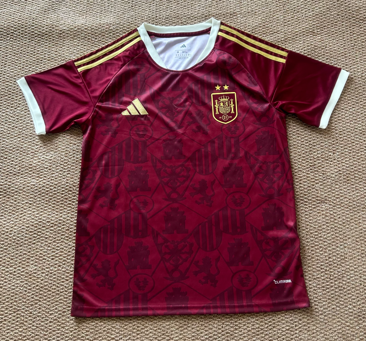 Spain 2 Stars special edition shirt