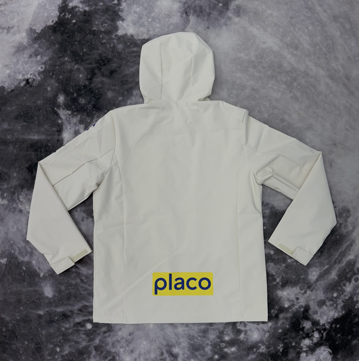 Santos White Windbreaker Jacket
