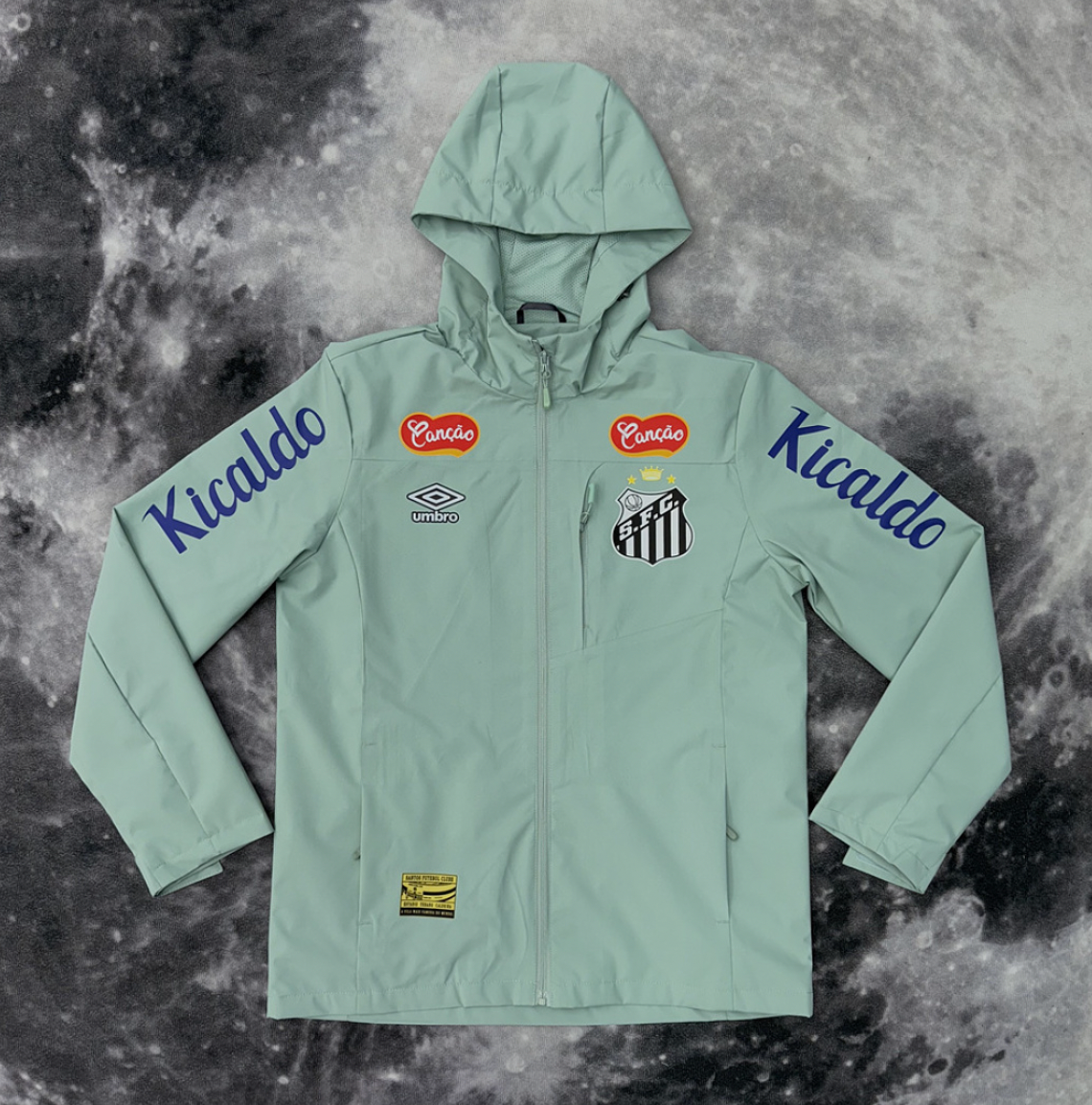Santos Green Windbreaker Jacket