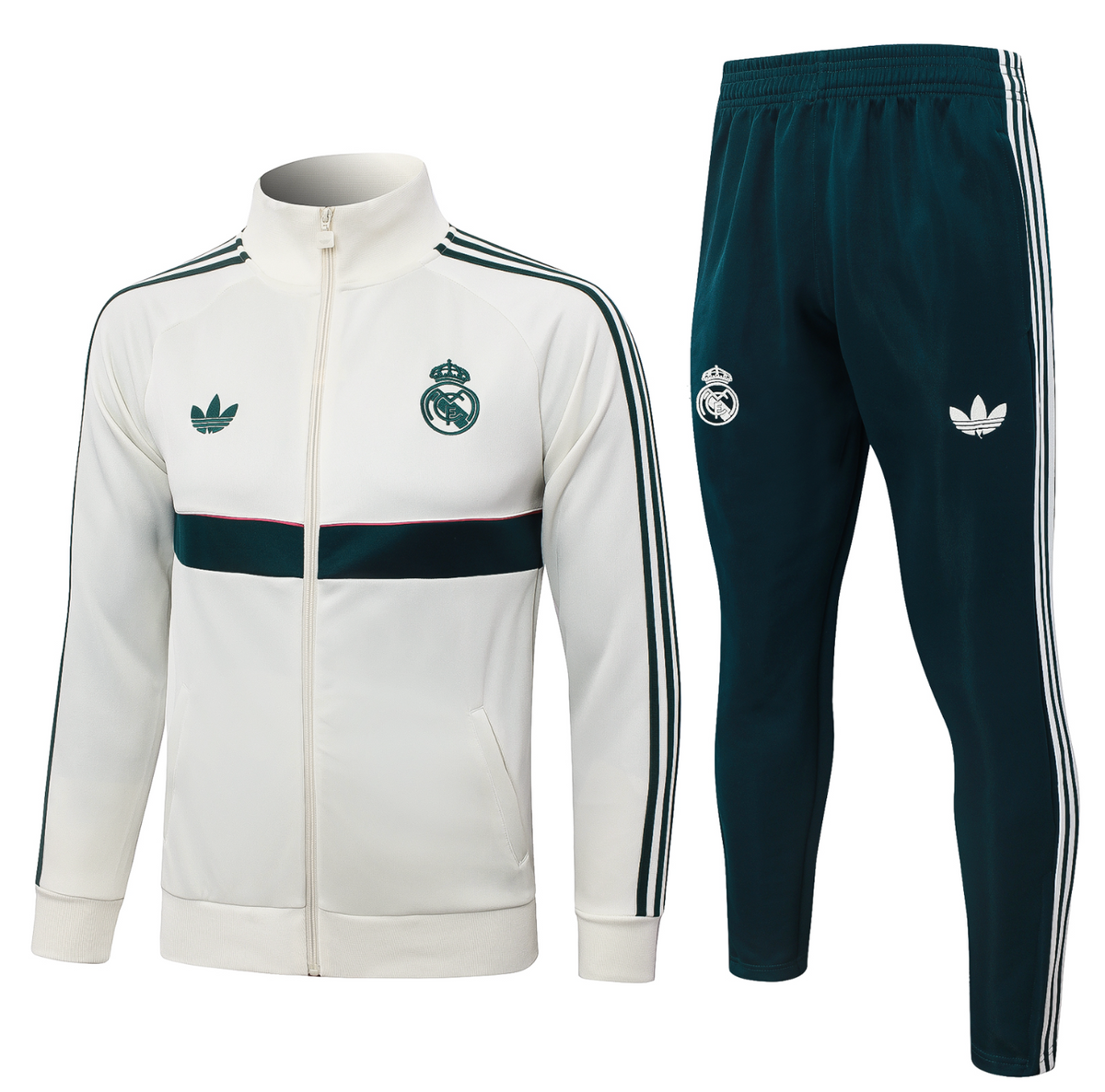 Real Madrid 2026/2027 White Tracksuit