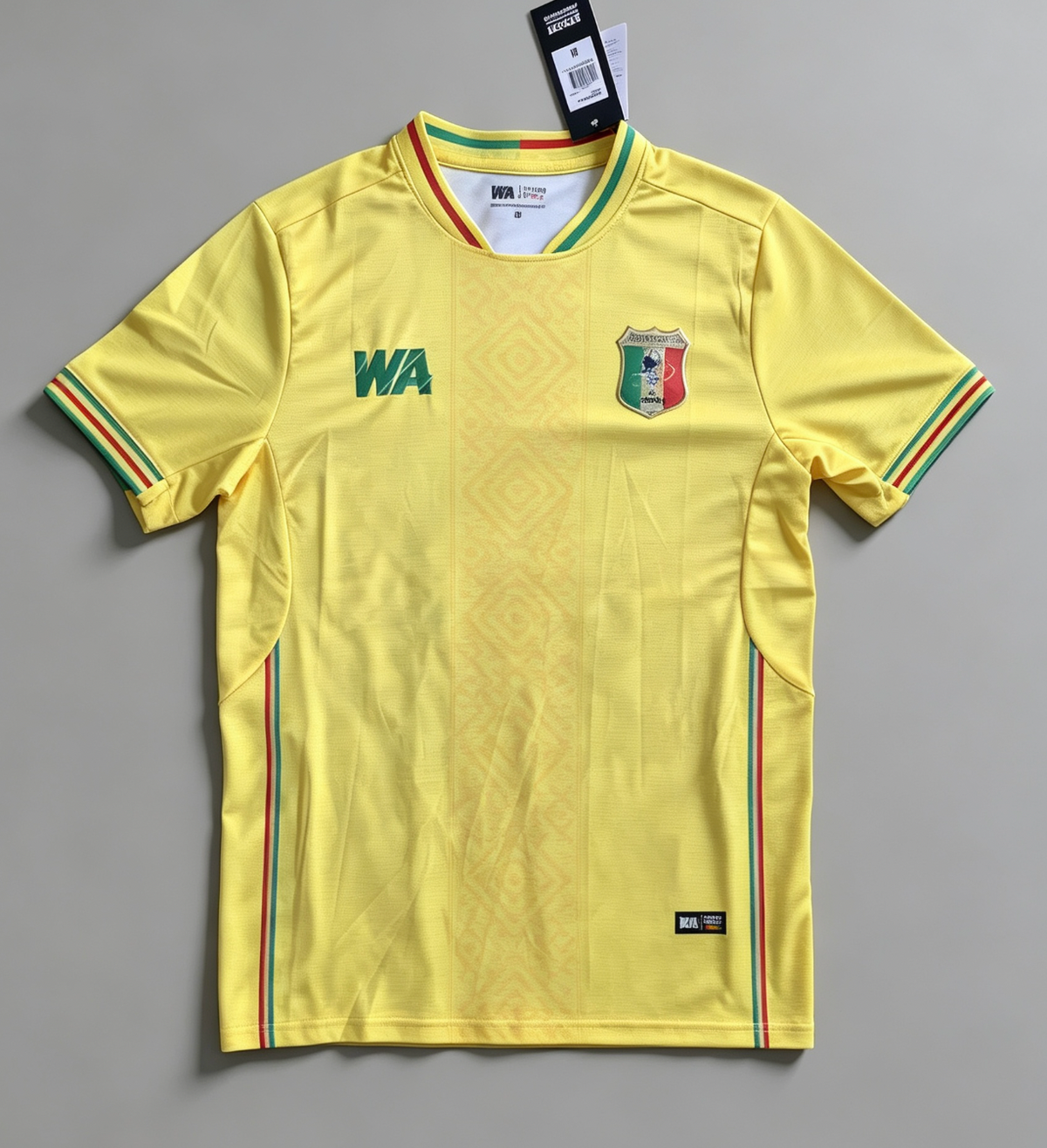 Mali 2026/2027 yellow away shirt