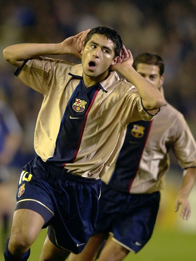 Equipamento Fora Barcelona 2002-2003