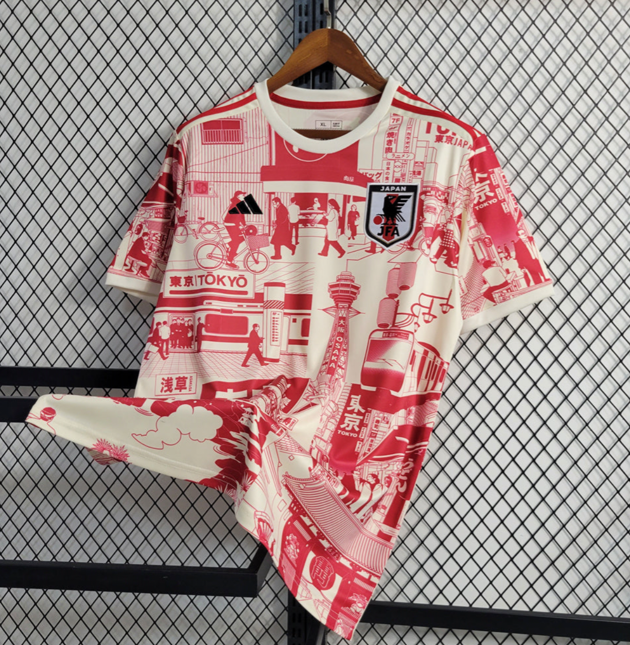 Japão Tóquio Vermelho Edição Limitada Camisola
