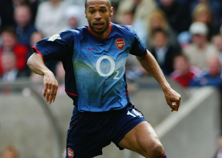 Maillot extérieur Arsenal 2002/2004