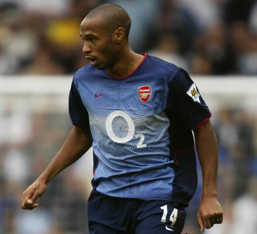 Uniforme Visitante Arsenal 2002/2004