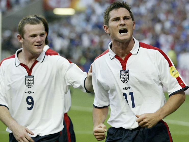 Inglaterra Retro Casa 2004