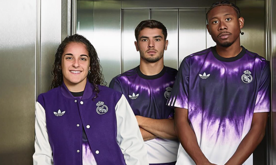 Camisola Roxa Edição Especial CNY do Real Madrid 24/25