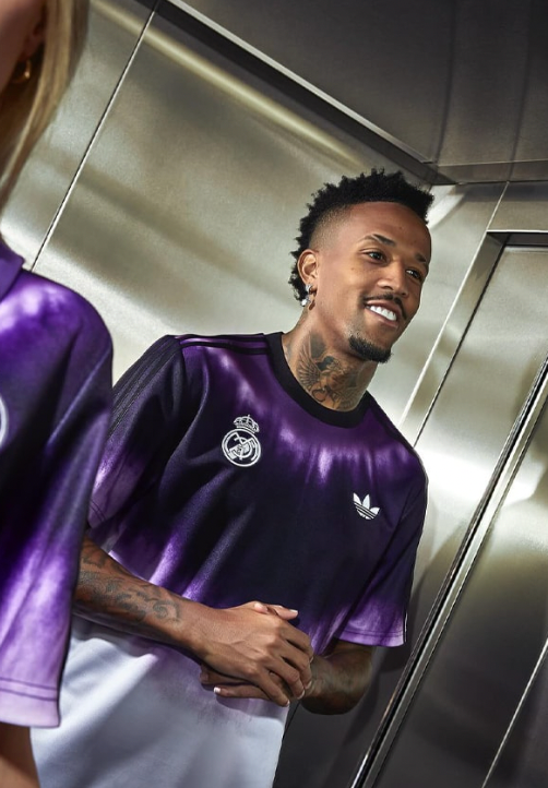 Camisola Roxa Edição Especial CNY do Real Madrid 24/25
