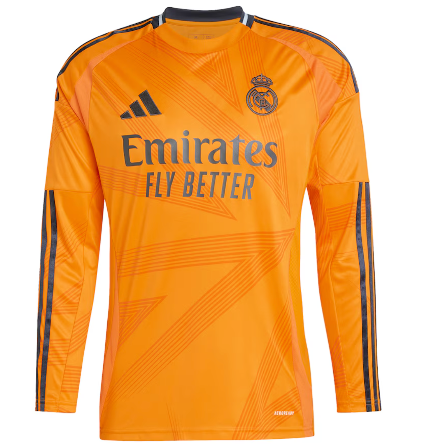 Equipación Visitante Real Madrid 2024/25 Manga Larga
