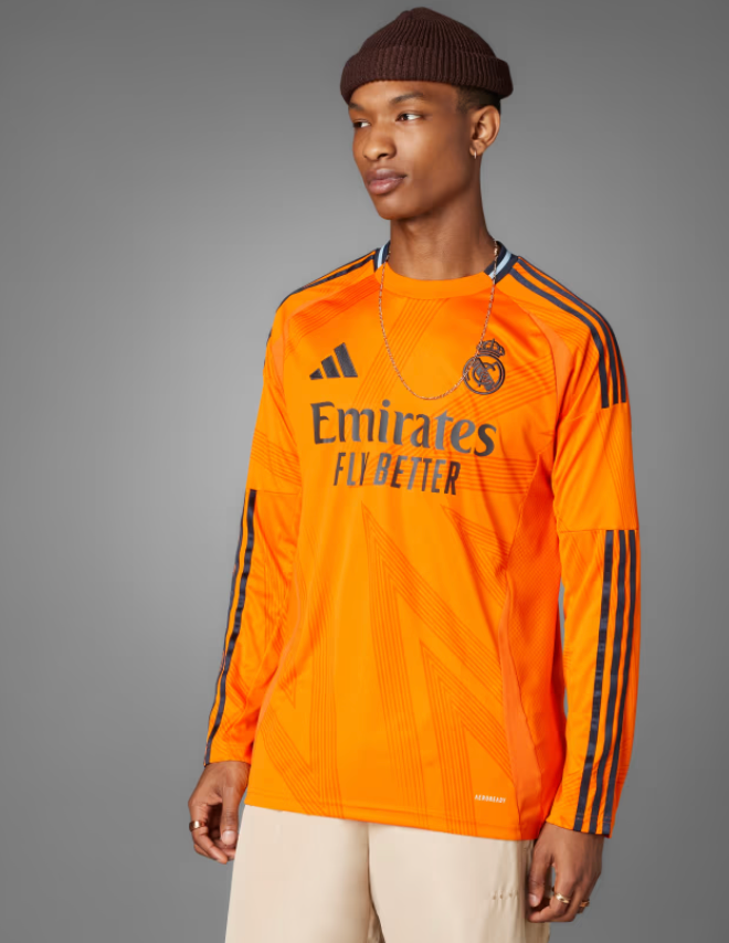 Equipación Visitante Real Madrid 2024/25 Manga Larga