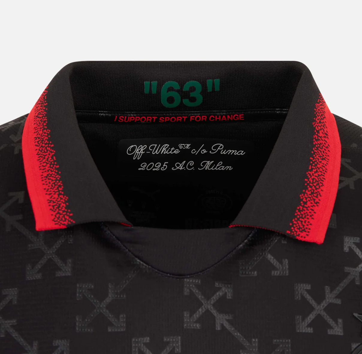 AC Milan x Off-White 2024/2025 (PRETO)