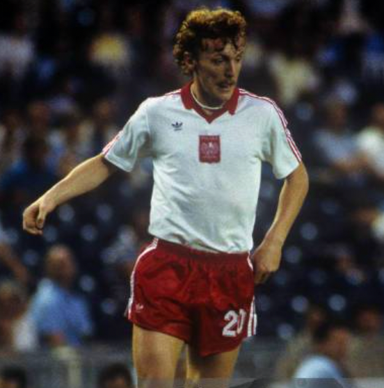 Camiseta retro local Polonia 1982