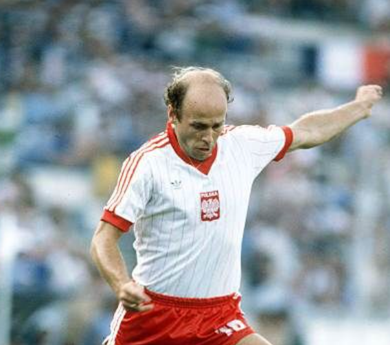Camiseta retro local Polonia 1982